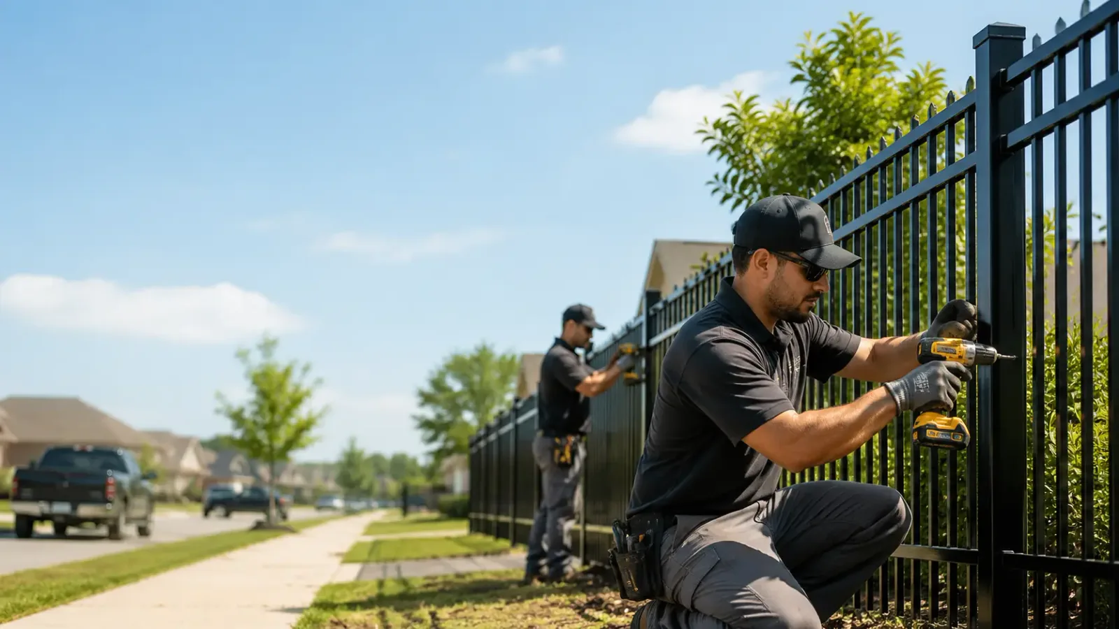 Metal Fence Installation in Brickeys, AR